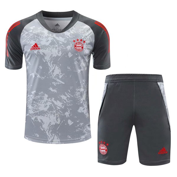 Entrenamiento Bayern Conjunto Completo 2021-2022 Gris